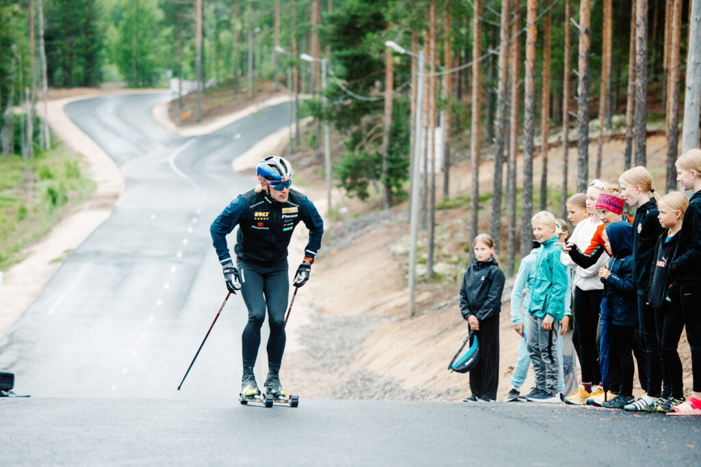 Rollerskiing for Cross Country Ski Fitness - Tracks and Trails